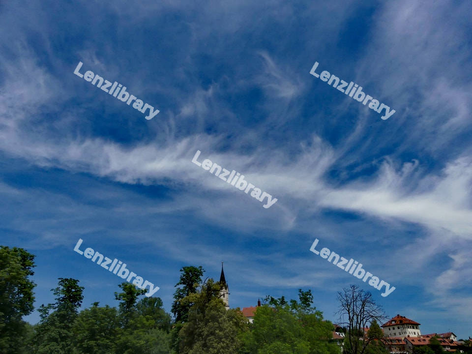 Blue and white Sky